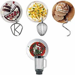 Kenwood Chef XL Elite 6.7 L Kitchen Aid, 1400 W, KVL6320S - 6