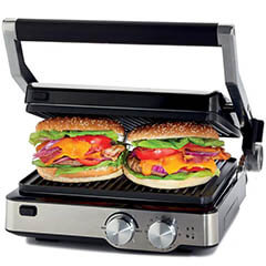 Kenwood Tost Makinesi ve Izgara, 2000 W, HGM80.000SS - 2