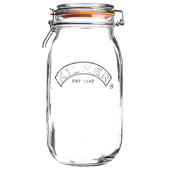Kilner Klipsli Yuvarlak Kavanoz, 1.5 Lt - 1