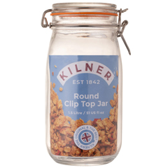 Kilner Klipsli Yuvarlak Kavanoz, 1.5 Lt - 2