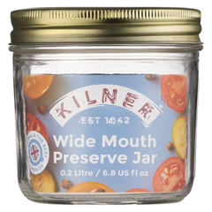 Kilner - Kilner Geniş Ağızlı Kavanoz, 200 ml (1)