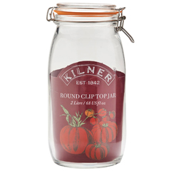 Kilner Klipsli Yuvarlak Kavanoz, 2 Lt - 2