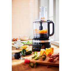 Kitchenaid 1.7 L Food Processor, Onyx Black, 5KFP0719EOB - 15