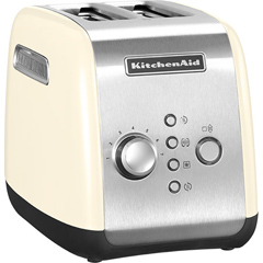 KitchenAid 2 Dilim Ekmek Kızartma Makinesi - 5KMT221, Krem - Thumbnail
