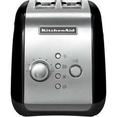 KitchenAid 2 Dilim Ekmek Kızartma Makinesi - 5KMT221, Siyah - Thumbnail