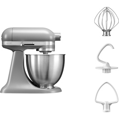 KitchenAid 3,3 L Mini Stand Mikser, Matte Grey, 5KSM3311XEFG - 2