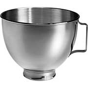 Kitchenaid 4,3 L Stainless Steel Bowl Accessory - 5K45SBWH - Kitchenaid