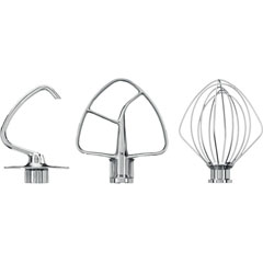 Kitchenaid 4,3 L ve 4,8 L Stand Mikser İçin Paslanmaz Çelik Aksesuar Seti-5KSM5TH3PSS - Kitchenaid
