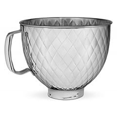 Kitchenaid 4,8 L Stand Mikser İçin Paslanmaz Çelik Kase, Quilted - 5KSM5SSBQB - 1