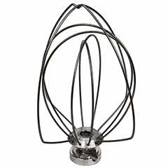 KitchenAid 5K7EW 6,9 L Stand Mikser Modelleri ile Uyumlu Paslanmaz Çelik Çırpma Teli, Yerli Üretim - MUTBEX