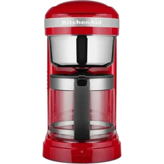 Kitchenaid 5KCM1209EER Zaman Ayarlı Paslanmaz Çelik Filtreli Potlu 1.7 lt Hazneli 12 Fincan Süt Isıtıcılı Empire Red Filtre Kahve Makinesi - 3