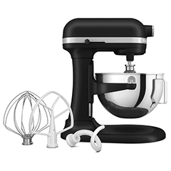 Kitchenaid 5KSM55SXXEBM Heavy Duty Stand Mikser, 5,2 Litre, Matte Black - Kitchenaid (1)