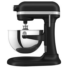 Kitchenaid 5KSM55SXXEBM Heavy Duty Stand Mikser, 5,2 Litre, Matte Black - 4