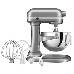 Kitchenaid 5KSM55SXXECU Heavy Duty Stand Mikser, 5,2 Litre, Counter Silver - Kitchenaid (1)