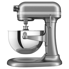 Kitchenaid 5KSM55SXXECU Heavy Duty Stand Mikser, 5,2 Litre, Counter Silver - 4