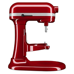 Kitchenaid 5KSM55SXXEER Heavy Duty Stand Mikser, 5,2 Litre, Empire Red - 3
