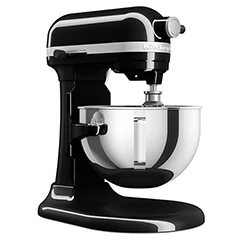 Kitchenaid 5KSM55SXXEOB Heavy Duty Stand Mikser, 5,2 Litre, Onyx Black - 