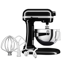 Kitchenaid 5KSM55SXXEOB Heavy Duty Stand Mikser, 5,2 Litre, Onyx Black - 4