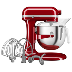 Kitchenaid 5KSM70JPXEER Heavy Duty Stand Mikser, 6,6 Litre, Empire Red - 5