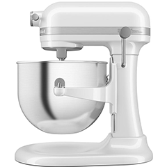 Kitchenaid 5KSM70JPXEWH Heavy Duty Stand Mikser, 6,6 Litre, White - 4