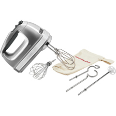 KitchenAid 9 Hızlı El Mikseri, Contour Silver, 5KHM9212ECU - 2