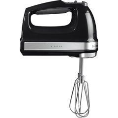 KitchenAid 9 Hızlı El Mikseri, Onyx Black, 5KHM9212EOB - 1