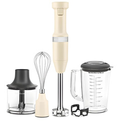Kitchenaid Aksesuarlı El Blenderı, 5KHBV83EAC, Almond Cream - 1