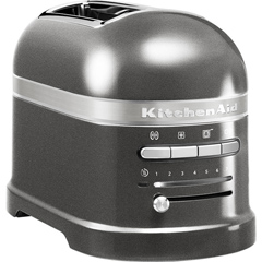 Kitchenaid Artisan 2 Dilim Ekmek Kızartma Makinesi, Medallion Silver, 5KMT2204EMS - 1