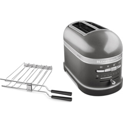Kitchenaid Artisan 2 Dilim Ekmek Kızartma Makinesi, Medallion Silver, 5KMT2204EMS - 2
