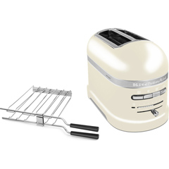 Kitchenaid Artisan 2 Dilim Ekmek Kızartma Makinesi - 5KMT2204, Krem - 3