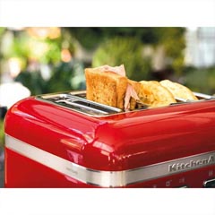 KitchenAid Artisan 4 Dilim Ekmek Kızartma Makinesi - 5KMT4205, Kırmızı - Thumbnail