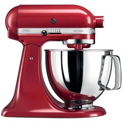 KitchenAid Artisan 4,8 L Stand Mikser, Empire Red, 5KSM125EER 
