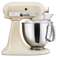 KitchenAid Artisan 4,8 L Stand Mikser, Almond Cream, 5KSM175PSEAC 