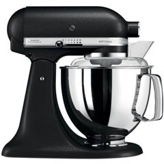KitchenAid Artisan 4,8 L Stand Mikser Cast Iron Black- 5KSM175PSEBK - KitchenAid