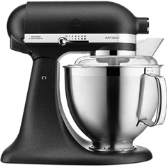 Kitchenaid Artisan 4,8 L Stand Mixer, 5KSM185PSEBK, Cast Iron Black 