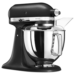 Kitchenaid Artisan 4,8 L Stand Mixer, 5KSM185PSEBK, Cast Iron Black - 2