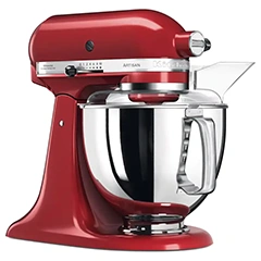 KitchenAid Artisan 4.8 L Stand Mixer, Empire Red, 5KSM175PSEER - 2