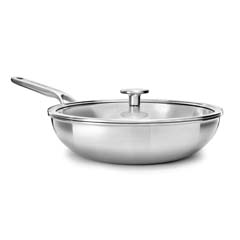 Kitchenaid Artisan Çelik 3 Katlı Wok Tava 28 cm, 3254 - Thumbnail