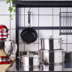 Kitchenaid Çelik 20, 24 cm Tencere ve 16 cm Sosluk Seti - 2