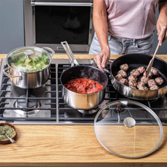 Kitchenaid Çelik 20, 24 cm Tencere ve 16 cm Sosluk Seti - 3