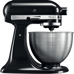 KitchenAid Classic 4,3 L Stand Mikser, 5K45SS, Siyah - Thumbnail