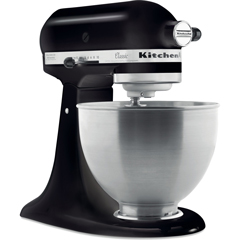 KitchenAid Classic 4,3 L Stand Mikser, 5K45SS, Siyah - Thumbnail