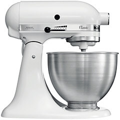 KitchenAid Classic 4,3 L Stand Mikser, 5K45SS, Beyaz - Thumbnail