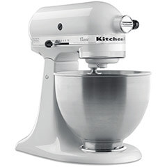 KitchenAid Classic 4,3 L Stand Mikser, 5K45SS, Beyaz - Thumbnail