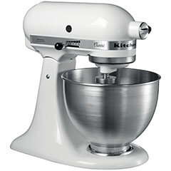 KitchenAid Classic 4,3 L Stand Mikser, 5K45SS, Beyaz - Thumbnail