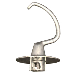 Kitchenaid Dough Kneading Stainless Steel Dough Hook for 4.8 Lt. Heavy Duty Mixer - 1
