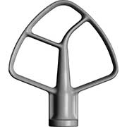 KitchenAid Düz Çırpıcı Aksesuarı, 4,3 L ve 4,8 L Stand Mikser İçin - K45B - Kitchenaid