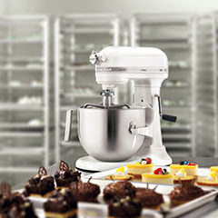 KitchenAid Heavy Duty Mixer, White, 6.9 L - 5KSM7591XEWH - 2