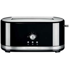 KitchenAid Manuel Control 4 Slice, 2 Long Slot Toaster - 5KMT4116 - Kitchenaid