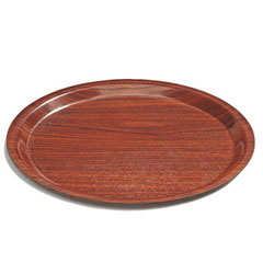 Koçel Laminate Non-Slip Tray Round 38 cm - Koçel